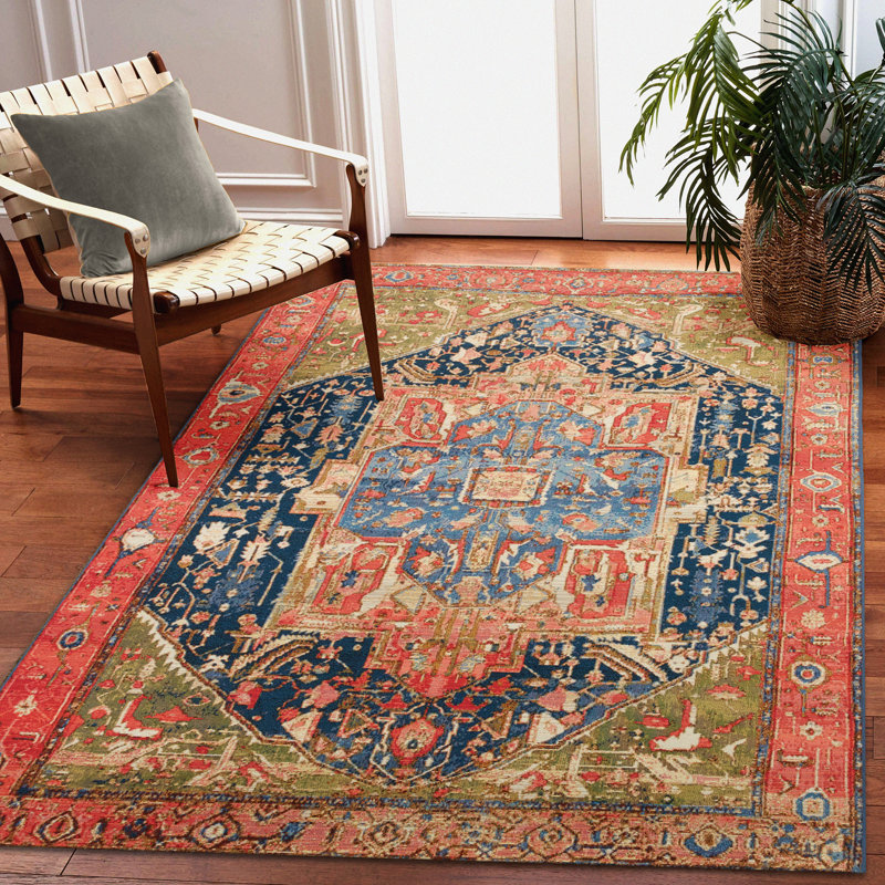 Matthies Oriental Indoor / Outdoor Rug, Rectangle 8'10" x 11'9"