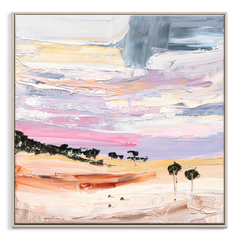 Light Particles by Michelle Keighley - Print, 76cm H x 76cm W, Timber Floater Framed Canvas