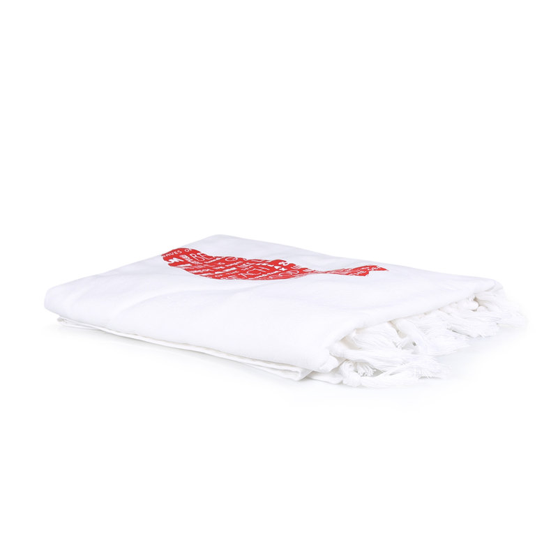 Serviette de plage 100% coton Beppie