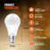 60W Equivalent A60 BA22d/Bayonet Cap 3500K LED Bulb