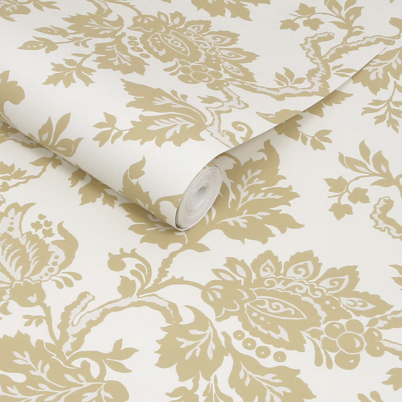 Jacobean Wallpaper, Yellow