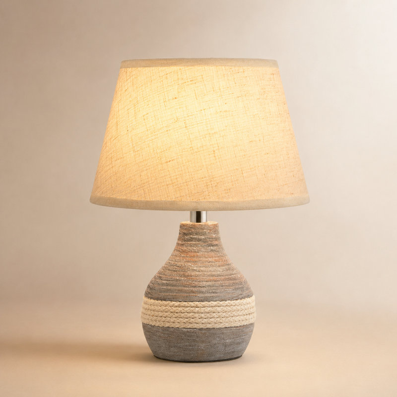 Ceramic Table Lamp, 25.4 cm