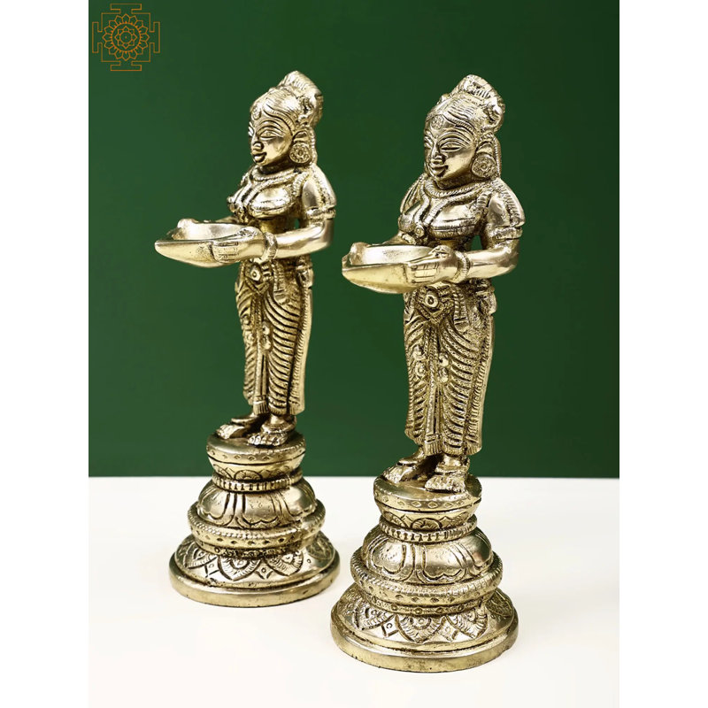 Ensemble de 2 figurines Lakshmi
