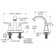 Weller Centerset Bathroom Faucet with Drain Assembly