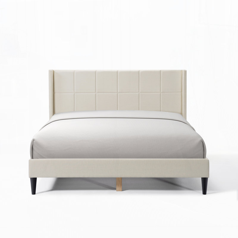 Lit plateforme tapissier