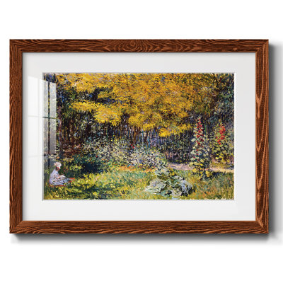 Le jardin. (Le Jardin), 1876, reproduction d'art sur papier