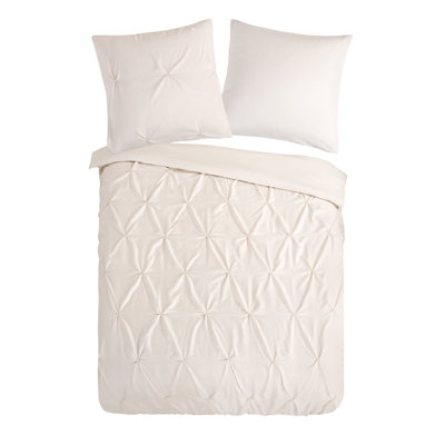 Cotton Abstract Duvet Cover with Pillowcases Included