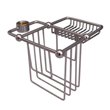 Loveda Tension Pole Stainless Steel Shower Caddy Rebrilliant