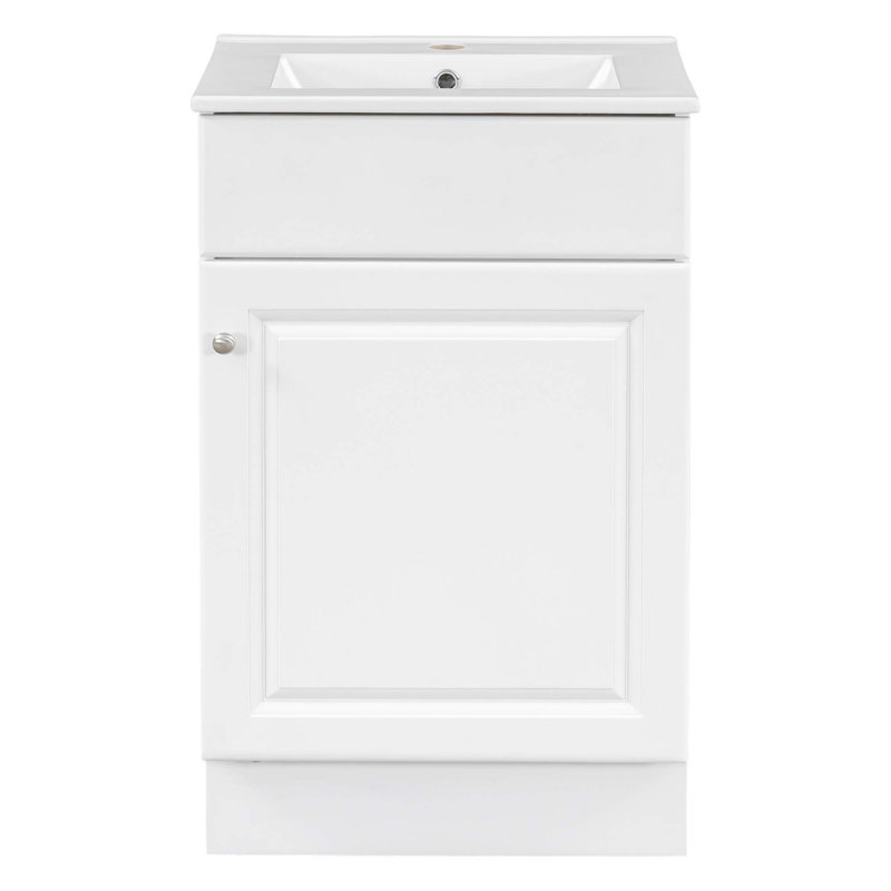 Versatile Bathroom Vanity With Premium Features For Stylish Storage, White