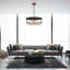 Lustre tambour unique à 7 lumières Aerie-193532327