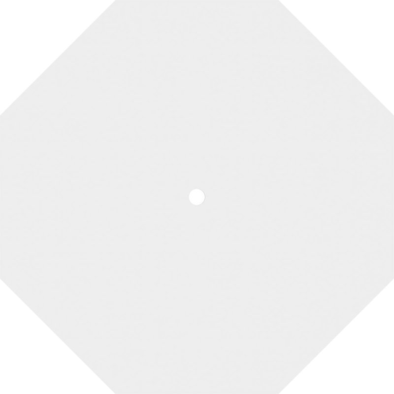 Médaillon de plafond contemporain en PVC Westin, H 1 po x l 24 po x P 24 po