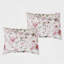 Ensemble de literie complet 7 pièces en microfibre à imprimé floral 7 pièces-121405529