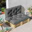 Garden Seat/Back Cushion-363904947