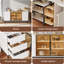Buffet avec rangement, salle de rangement à panneau latéral de cuisine avec portes et 3 tiroirs, support de garde-manger, console, mobilier de table à manger, salle à manger de salon