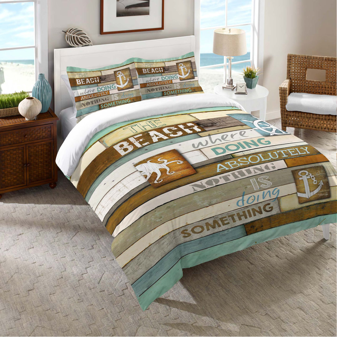 Beach Mantra Comforter By Laural Home Laural Home 