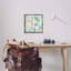 «Chaotic Pastel Impression», art mural encadré flottant par June Erica Vess-735848394-735848395