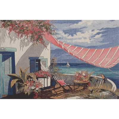 Loom Woven Cotton Blend Wall Hanging