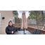 15Ft X 9Ft Patio Double-Sided Umbrella With Base & Crank, Extra Large Rectangular Outdoor Umbrella For Patio, Lawn & Garden-5442340