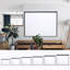 Inbox Zero Outdoor Manual Projector Screen Projector Screen-396731586