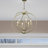 6 - Light Candle Style Globe Chandelier-907321521