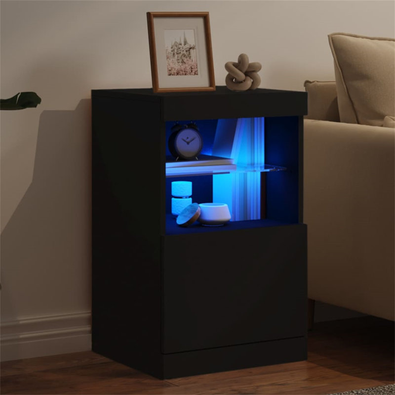 Sihi 41cm Sideboard, Black