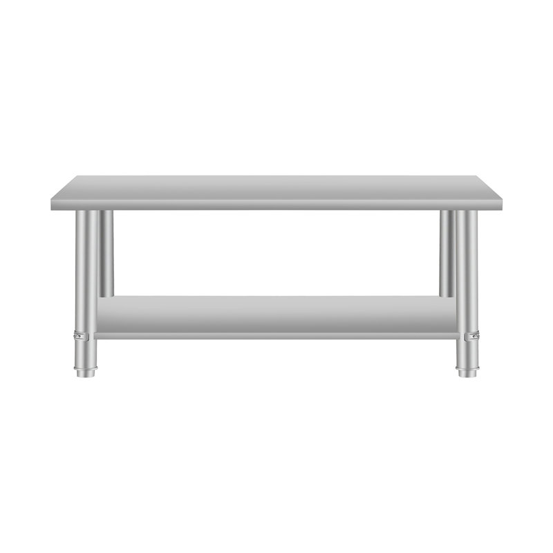 Commercial Work Table, 35.50" H x 60" W x 24" D