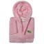  Peignoir en molleton mi-mollet avec poches et capuche-231594238-231594229