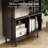71" Tall Bookshelf With Storage Cabinet-792355837