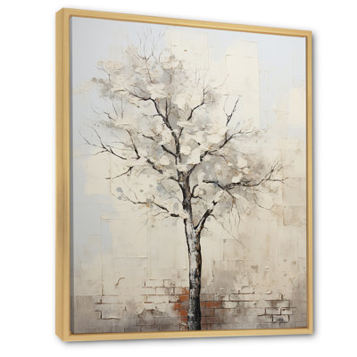 " Baobab Tree Beige Minimalism III "