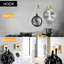 Ensemble d'accessoires de salle de bain 5 pièces, accessoires de salle de bain, fixation murale, acier inoxydable-114892688