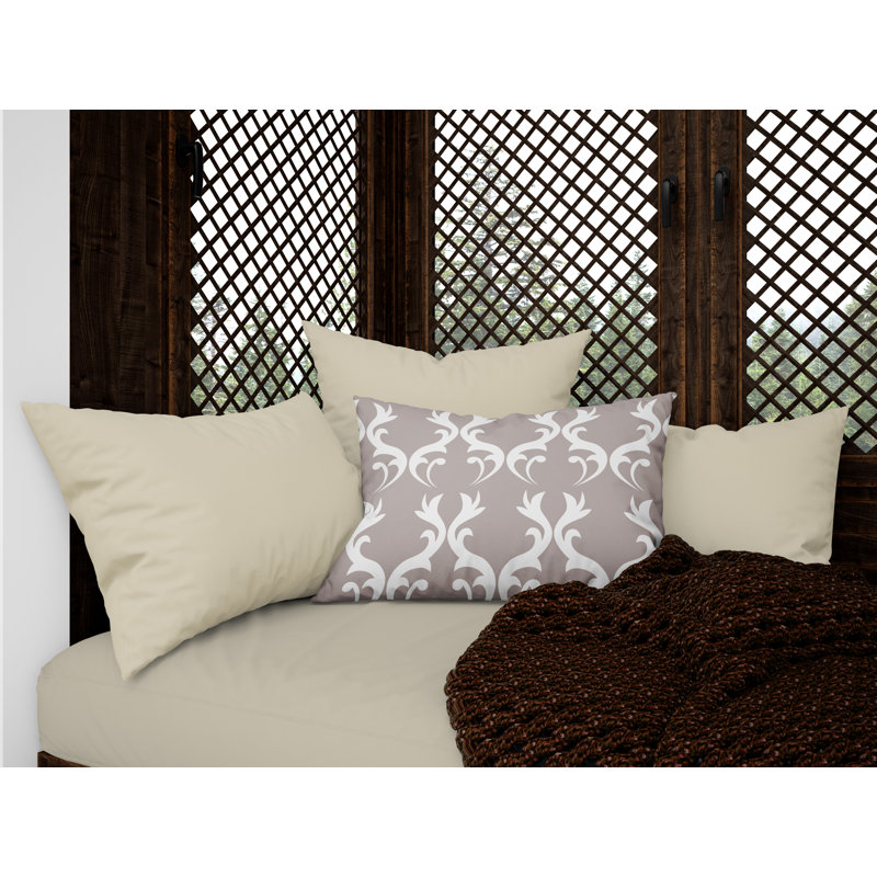 Housse et insert de coussin d'extérieur Galton, Truite