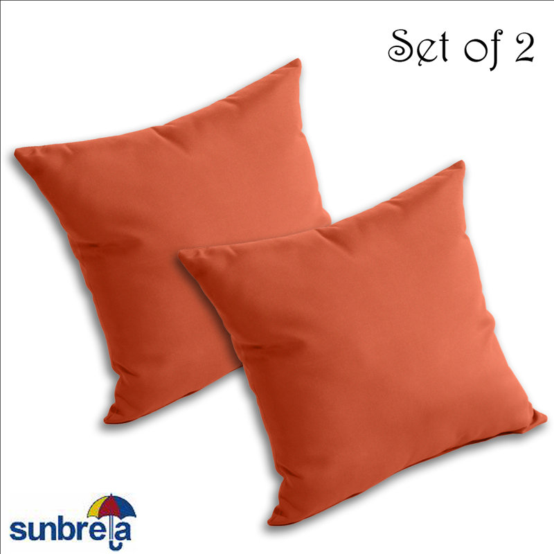 Coussin décoratif extérieur, Brique