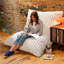 Chaise berçante avec coussin de coussin Saxx-2145919278