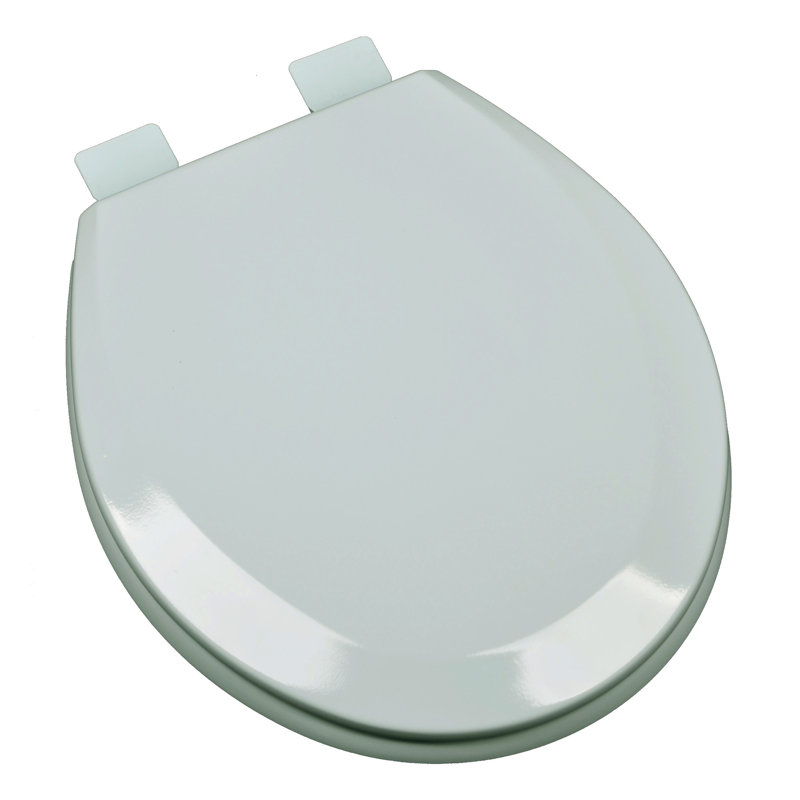 Round Toilet Seat and Lid, Dresden Blue