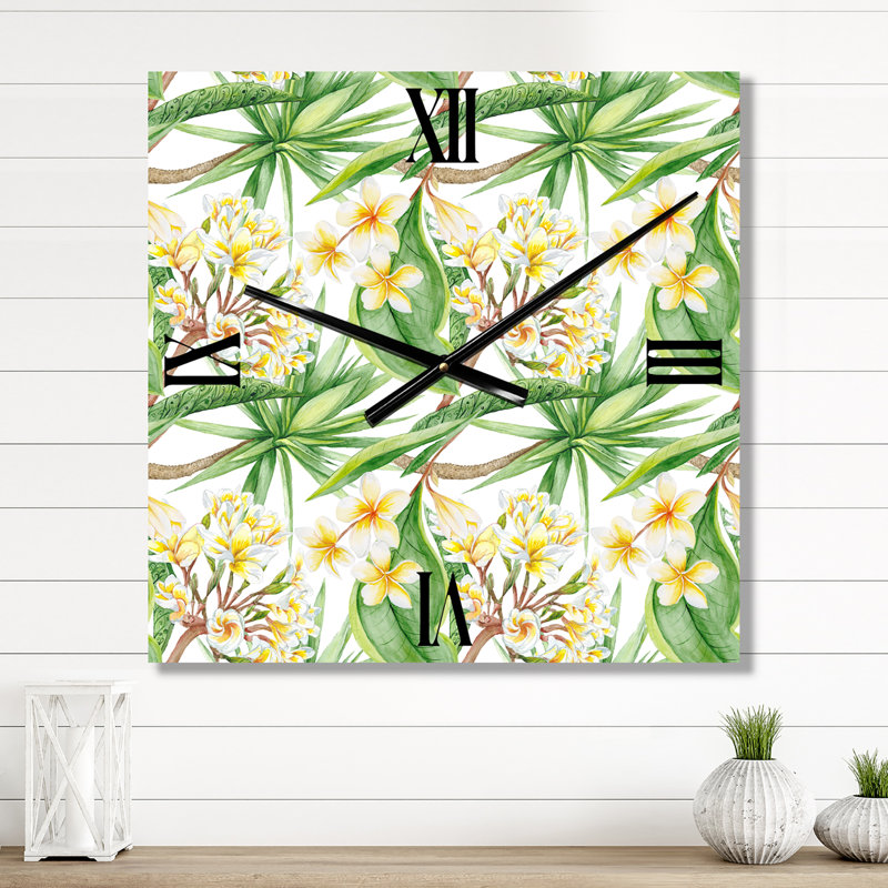 Horloge murale Tropical, Moyen