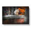 Squirrel By An Autumn Forest In Abstract - Wrapped Canvas-55342012