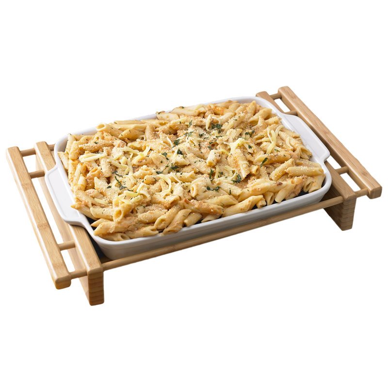 Plat de cuisson rectangulaire grand buffet lasagna/rôtir creative home