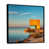 Black Floater Framed
