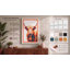 Highland Cattle Gaze Boho - Wrapped Canvas-2045119265-2045119287