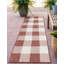 Tapis intérieur / extérieur rouge Borland-1526730050