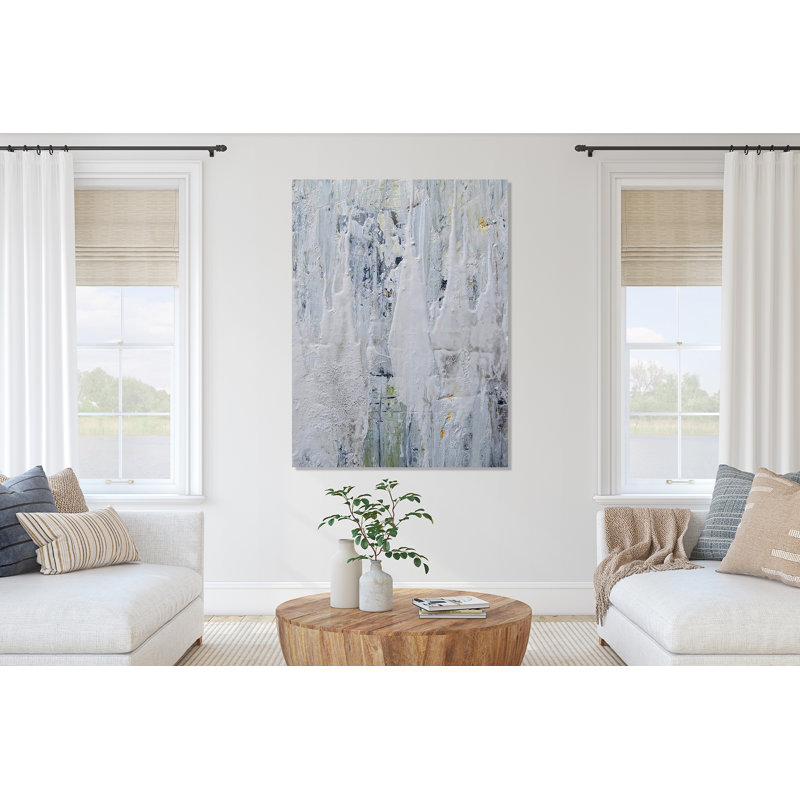 Abstract Print by John Beard, 48" H x 36" W x 1.5" D, Unframed