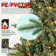 Sapin de Noël de 1,5 m (5 pi) de forme réelle avec 350 lumières certifiées UL et 1129 branches