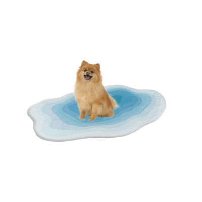 Tapis réutilisable pour animaux de compagnie, tapis pour animaux de compagnie antidérapant lavable à la machine, tapis pour chien à fixation rapide