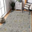 Bristol Wool Floral Area Rug in Silver-68022729