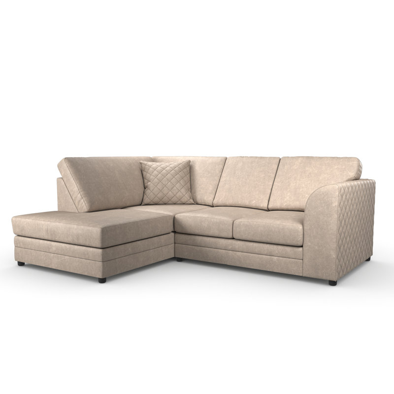 Quincy Corner Sofa, Left Hand Facing, Natural