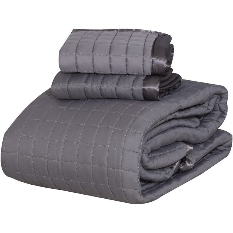 Boxton Bedspread, W180 x L240cm, Grey