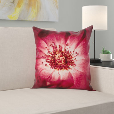Coussin décoratif fleur