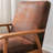 Beachwood Upholstered Armchair-297072043