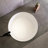 49 Inch Round Shape Freestanding Solid Surface Soaking Bathtub For Bathroom