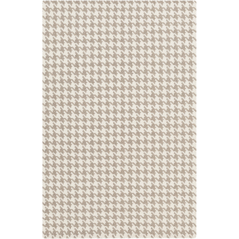 Mcmeans Wool Geometric Indoor Rug, Rectangle 8' x 11'